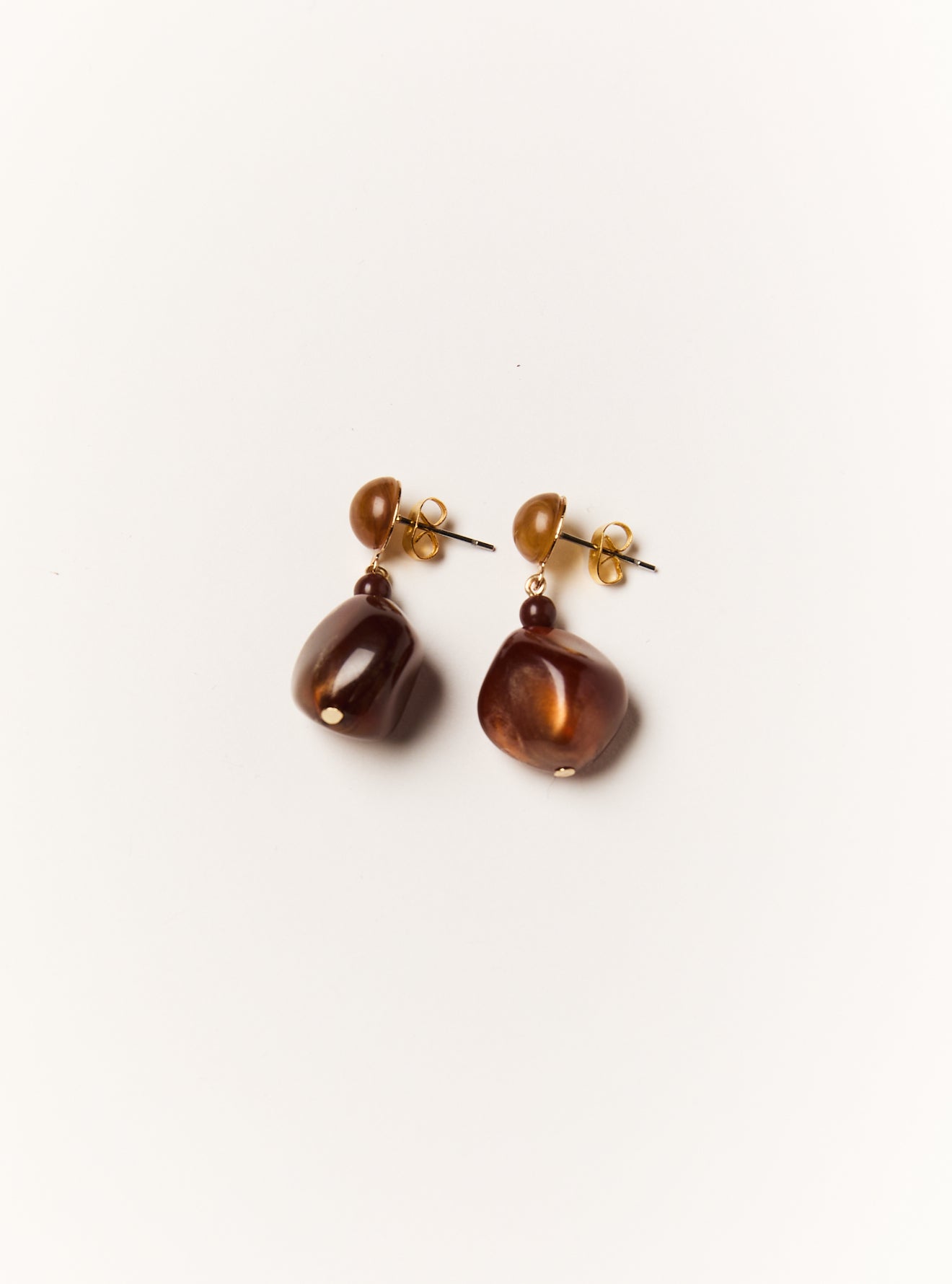 CHOCOLATE DROP EARRINGS