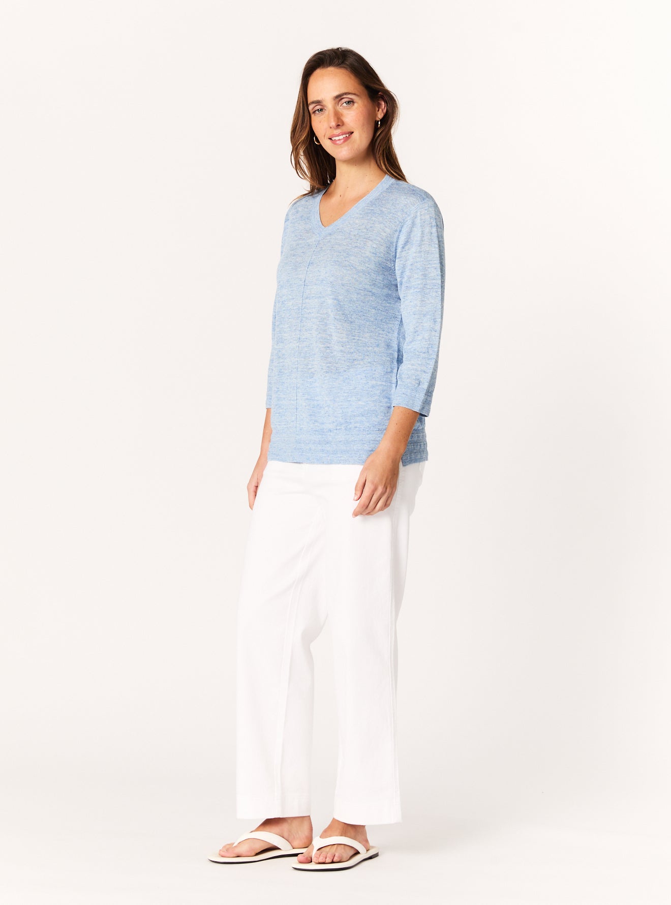VERONICA V NECK KNIT