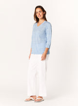 VERONICA V NECK KNIT