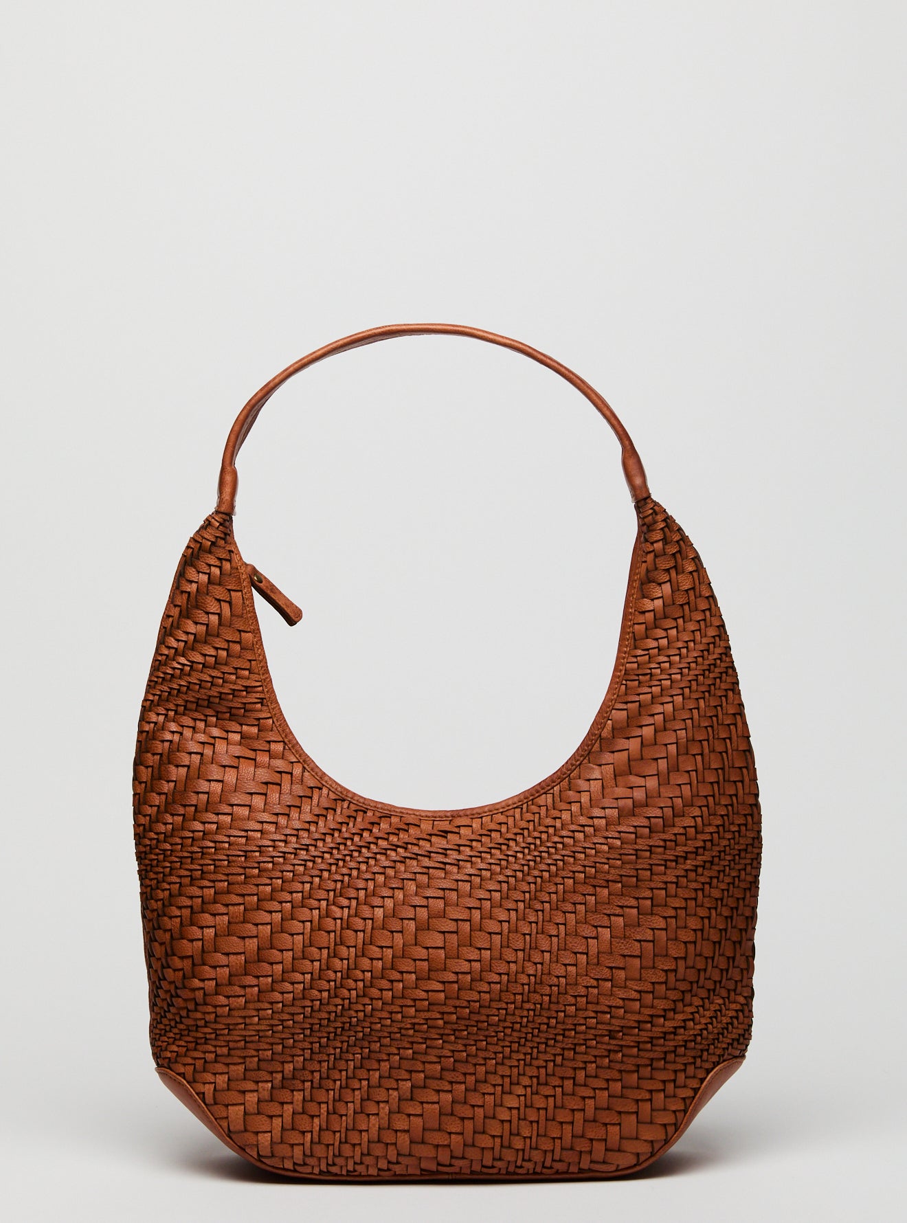 HOBART WOVEN LEATHER BAG