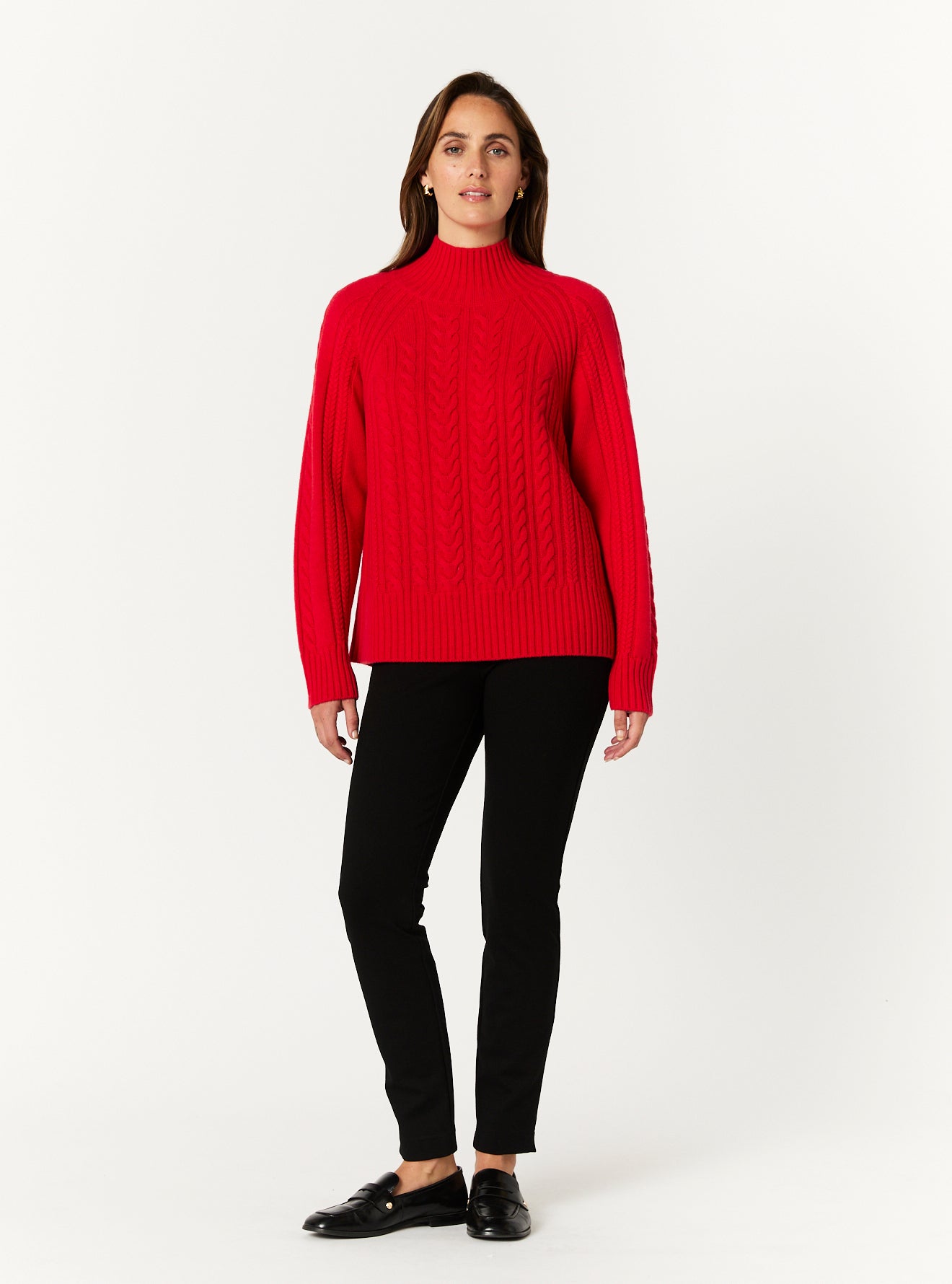 ALYSSA CABLE SWEATER