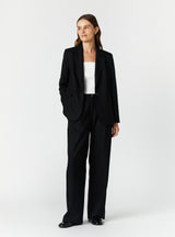 ELENA PINSTRIPE JACKET