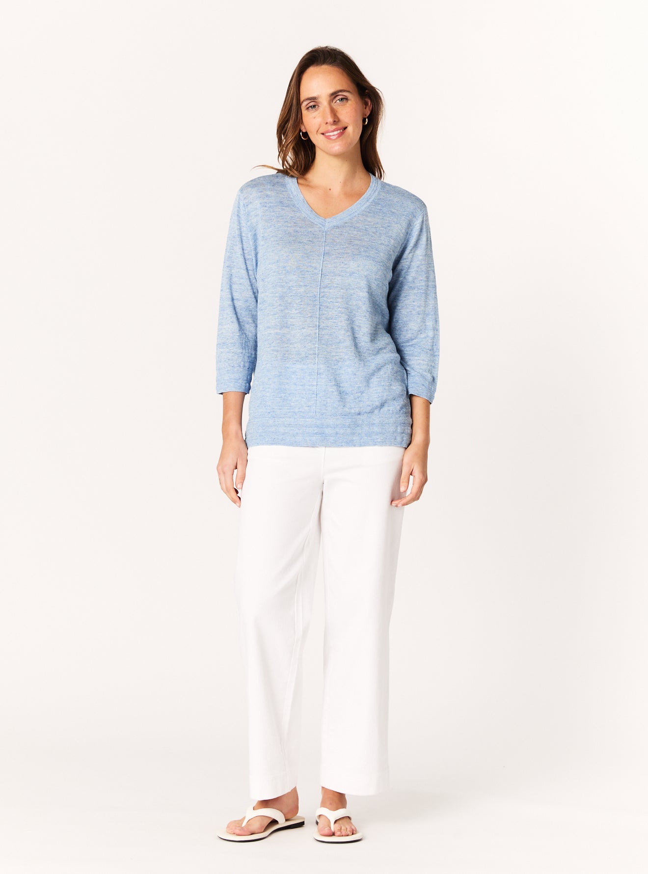 VERONICA V NECK KNIT