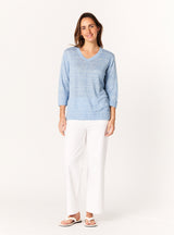 VERONICA V NECK KNIT