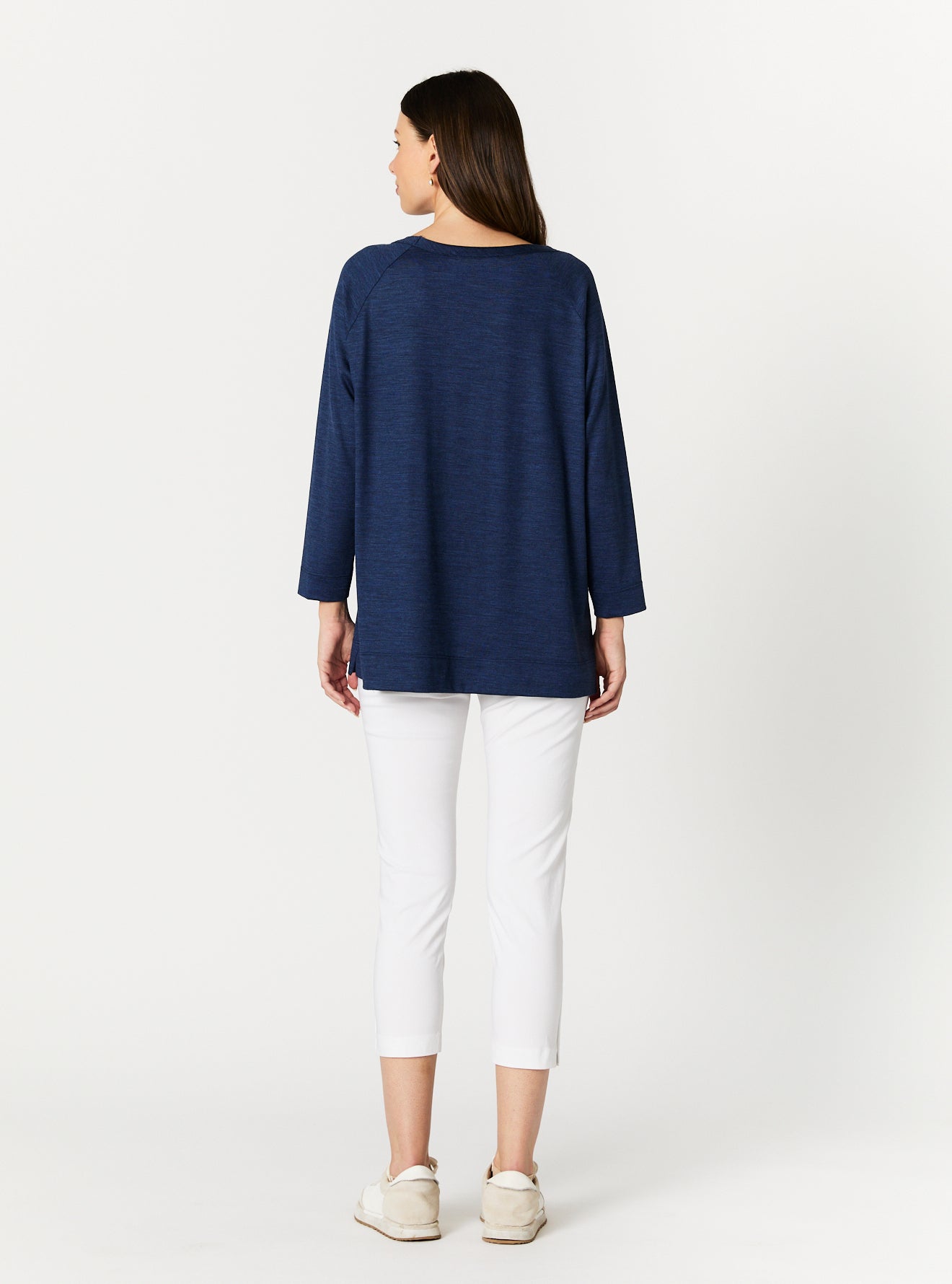 Shop 3/4 Sleeve Top in Denim – The Ark Clothing Co.