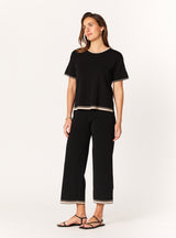 GIANNA CREW NECK TOP