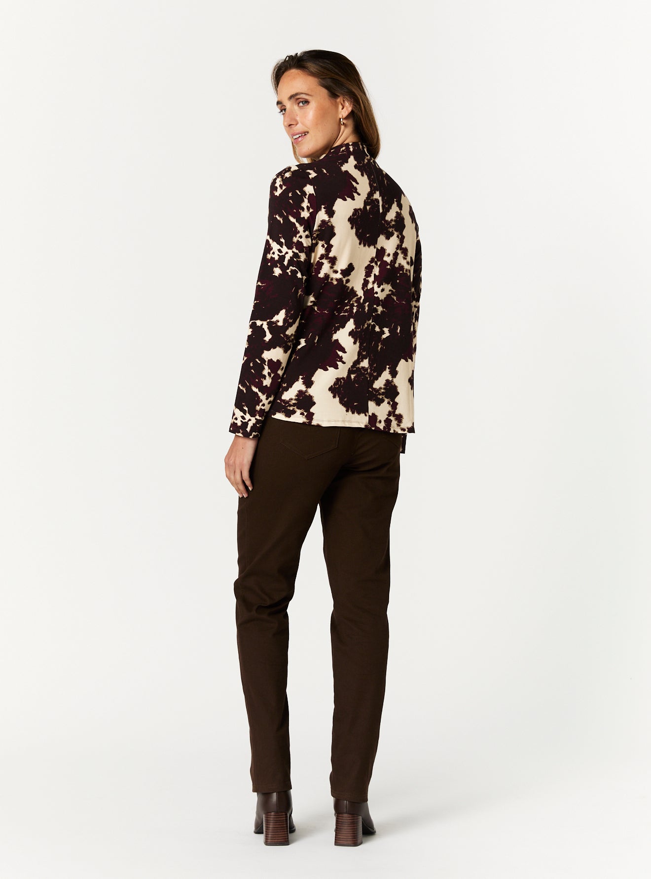 ALISON FUNNEL NECK TOP