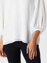 V-NECK LONG SLEEVE TOP