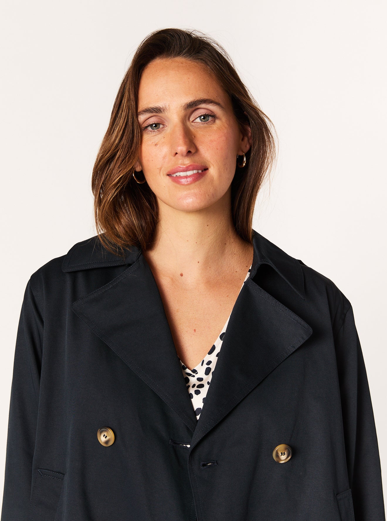 KAROLINA CROPPED TRENCH COAT