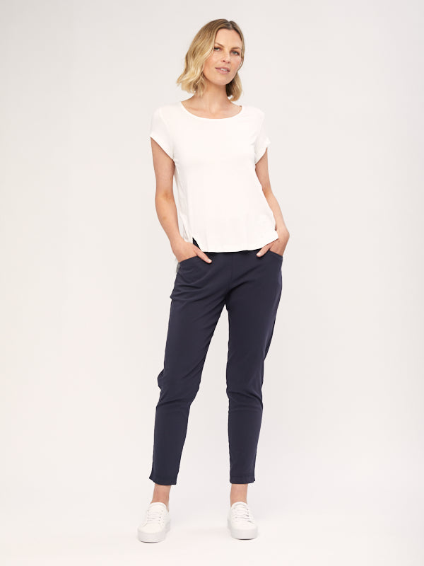 Women's Relaxed Pant - Navy – The Ark Clothing Co.