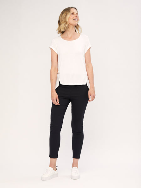 Womens Relaxed Fit Stretch Legging - Black – The Ark Clothing Co.