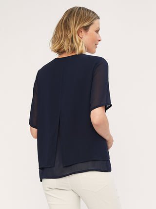 2 Layer Short Sleeve Top